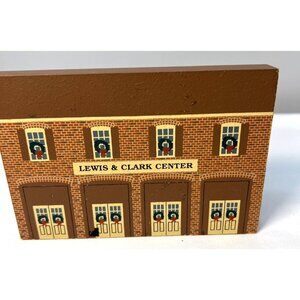 Lewis & Clark Center Wood Building Block Decoration By The Cats Meow
